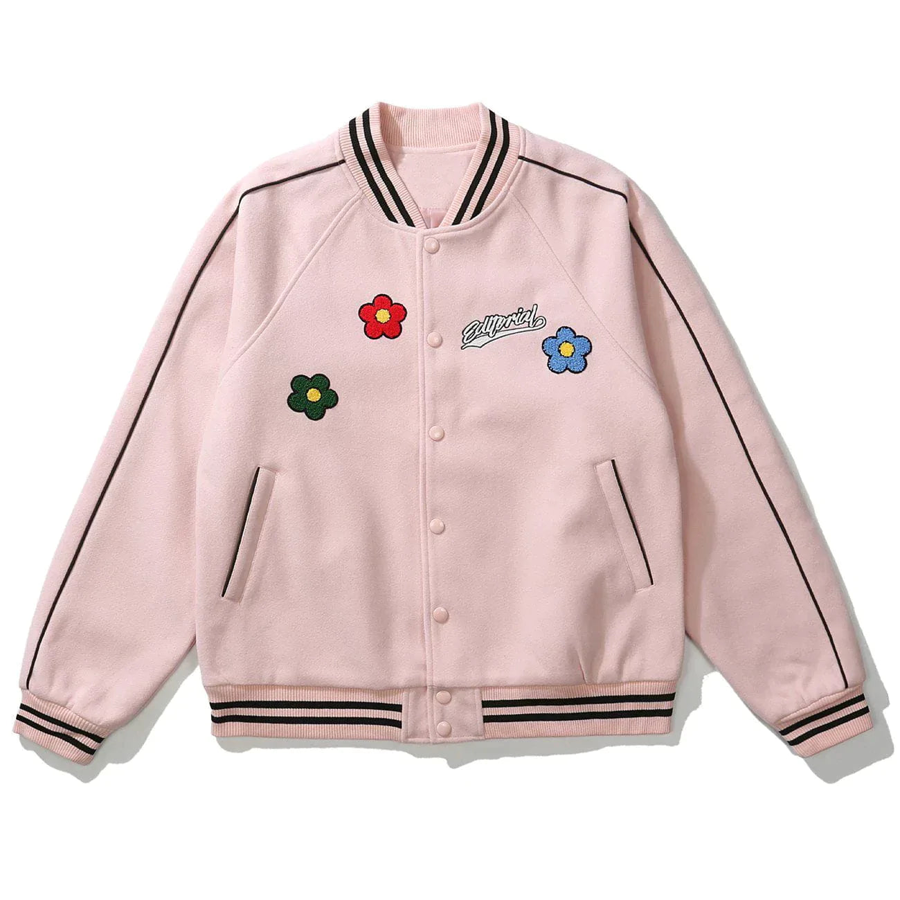 TALISHKO™ - Star Embroidery Varsity Jacket