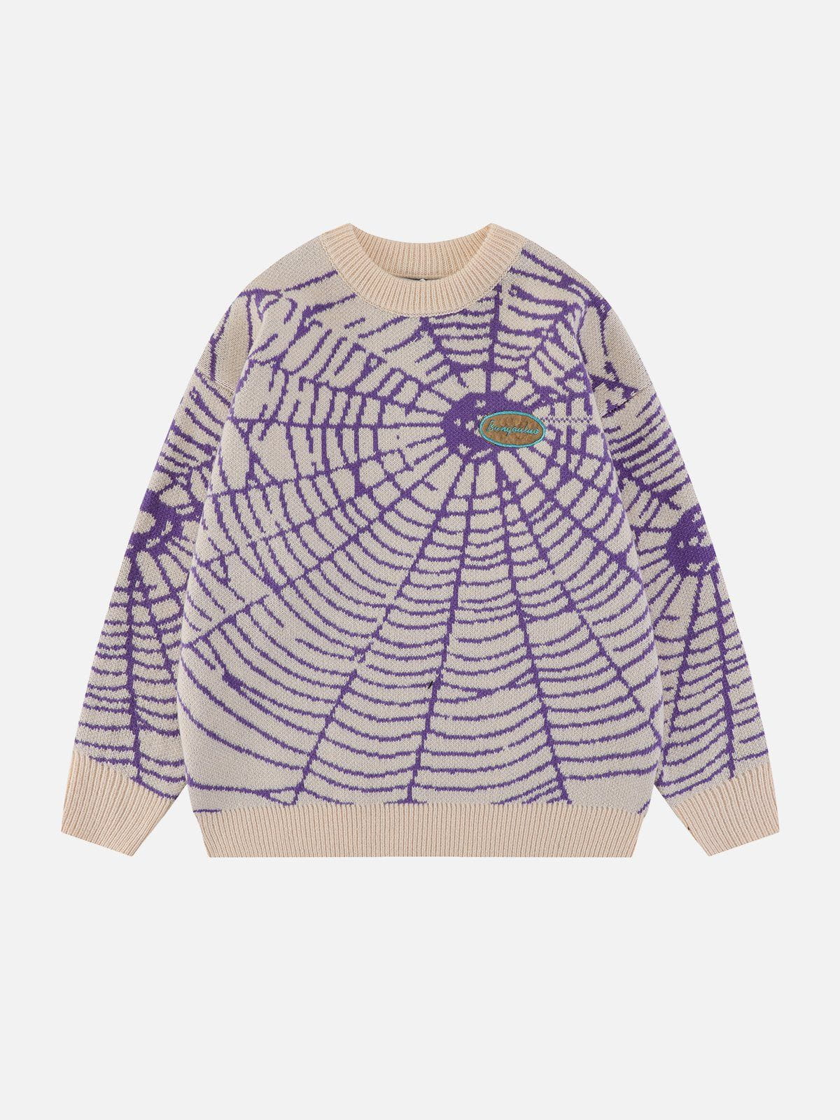 TALISHKO "Hunting" Spider Web Knit Sweater