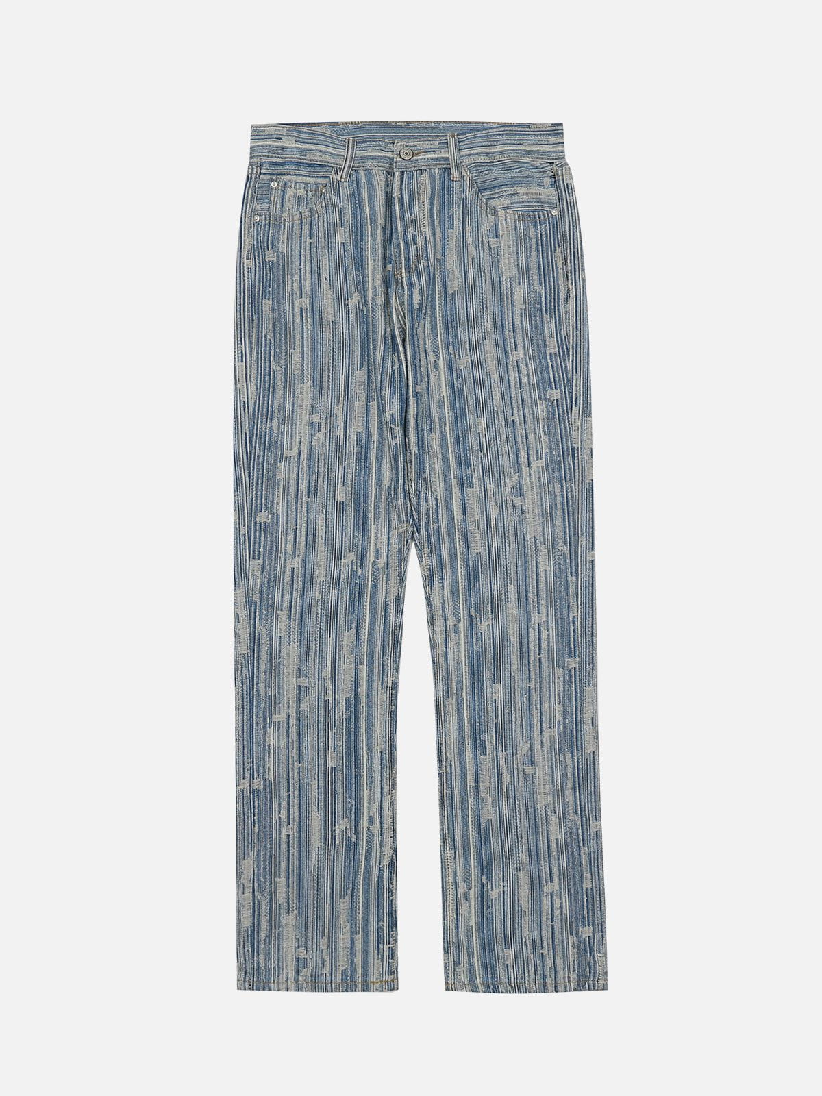 Vintage striped jeans cheap