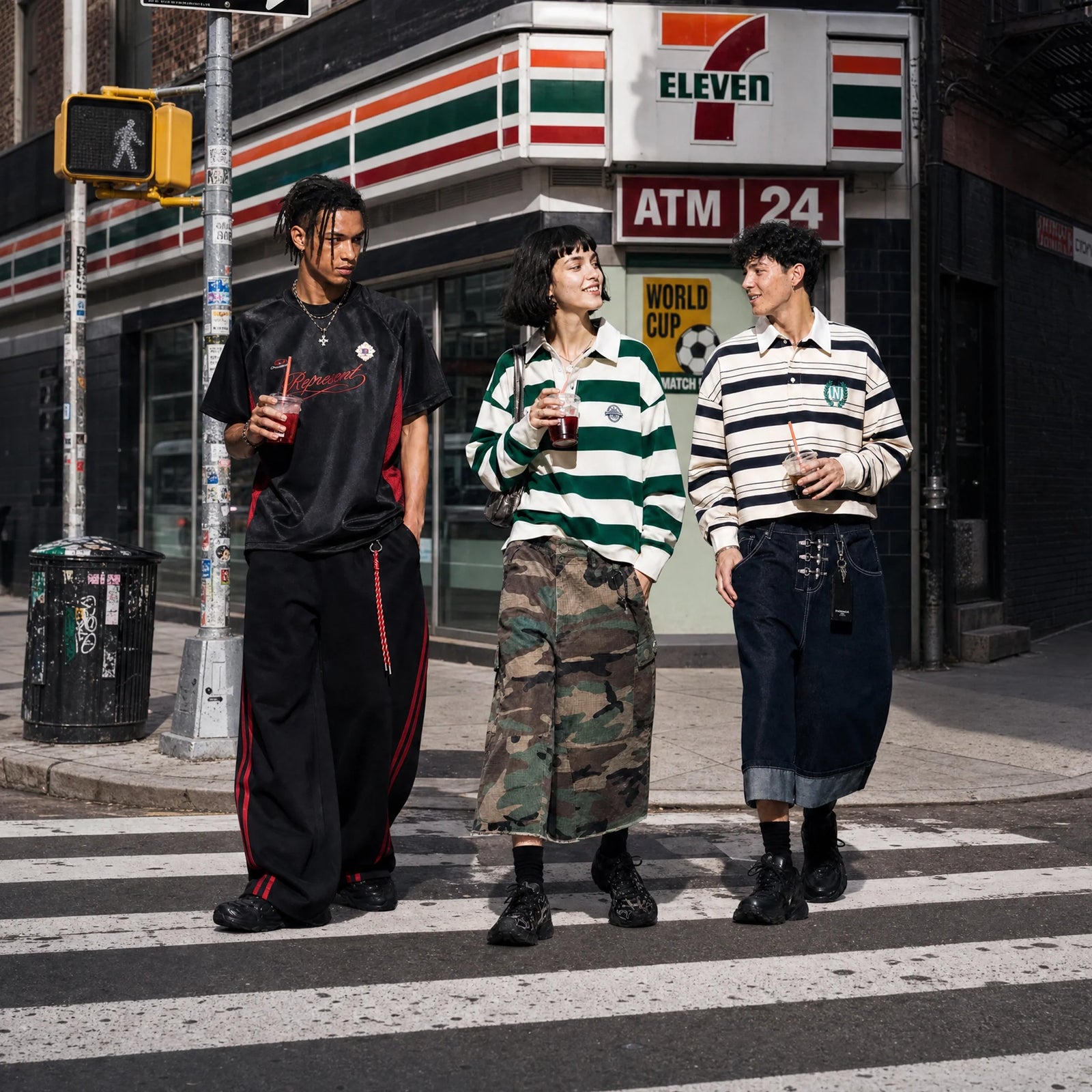 Talishko streetwear - World Cup 7th Ave grup pozu
