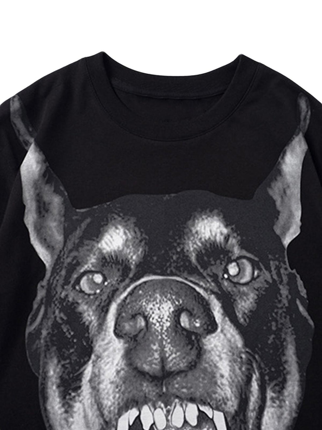 TALISHKO T-shirt showcasing a detailed 3D Doberman design on the front, perfect for casual wear.