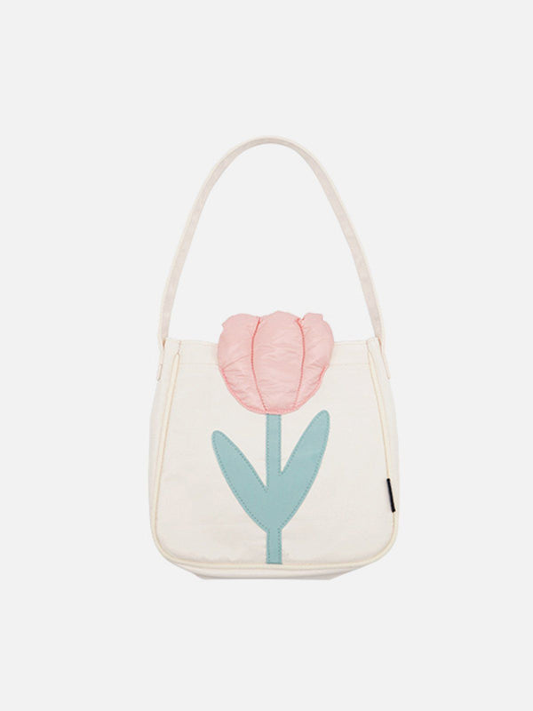 TALISHKO - 3D Tulip Flowers Handbag - streetwear fashion, outfit ideas - talishko.com