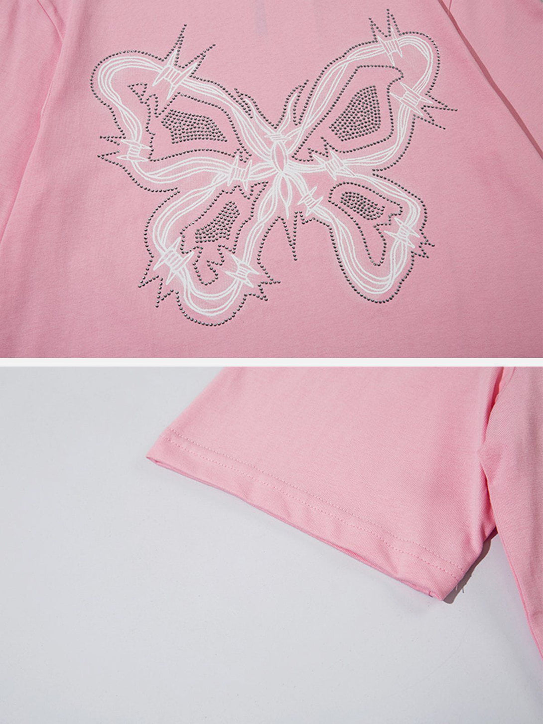 TALISHKO - Butterfly Print Tee - streetwear fashion, outfit ideas - talishko.com