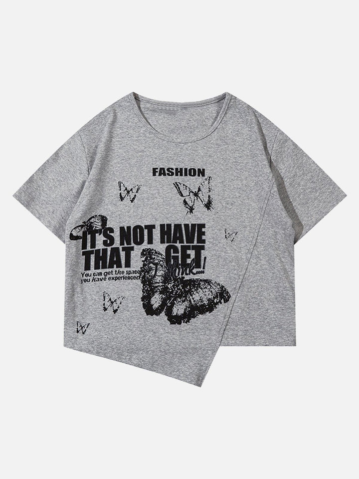 TALISHKO - Butterfly Print Tee - streetwear fashion, outfit ideas - talishko.com