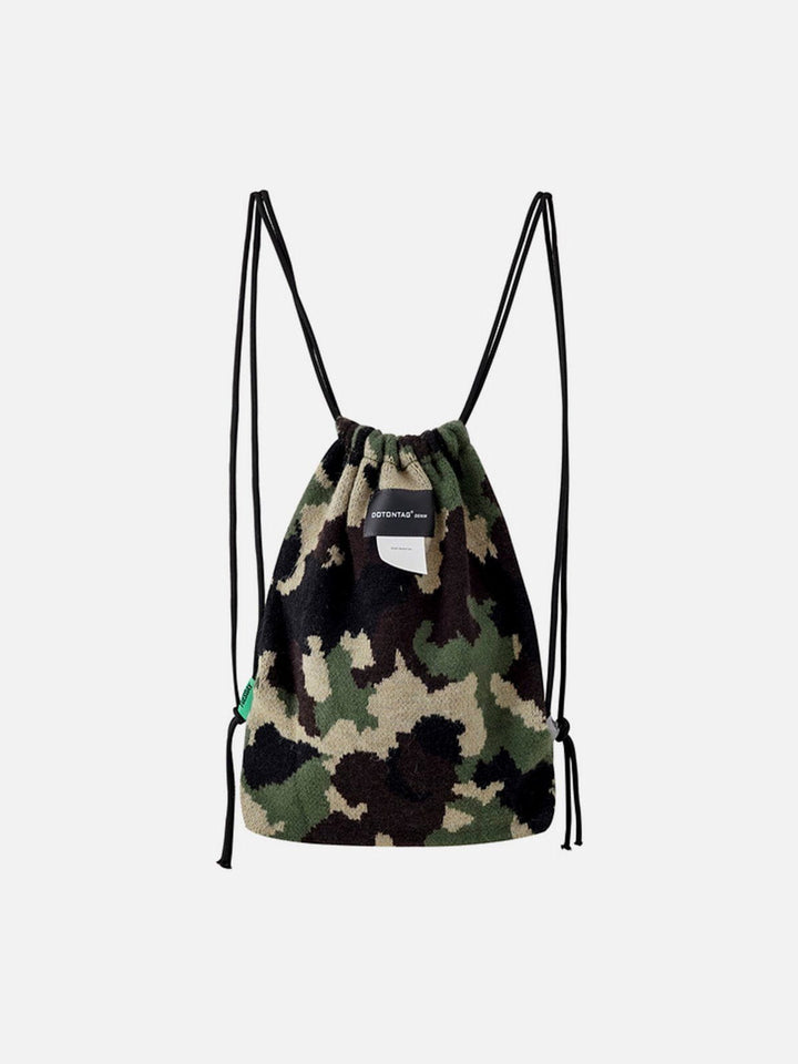 TALISHKO - Camouflage Backpack - streetwear fashion, outfit ideas - talishko.com