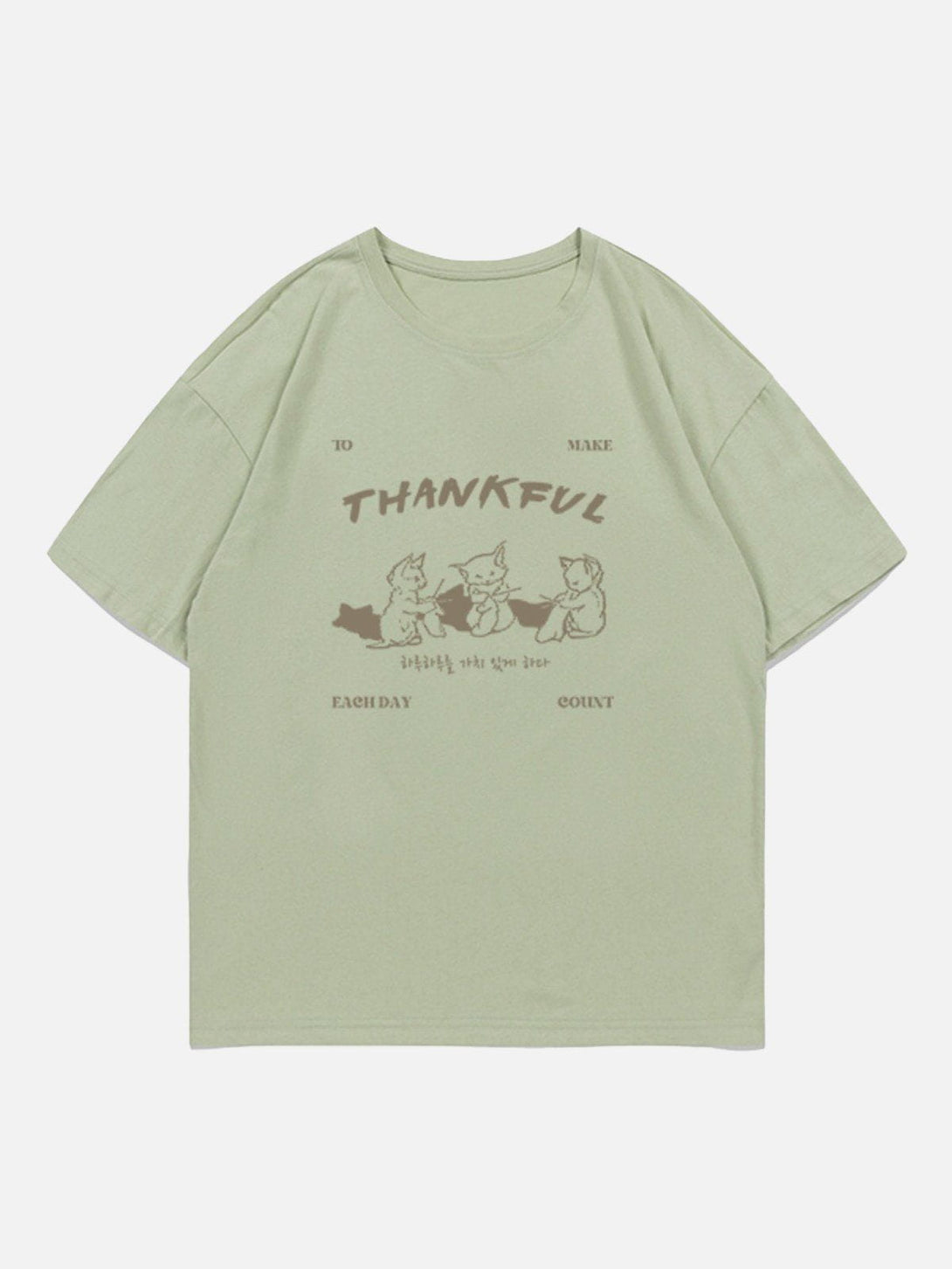 TALISHKO - Cartoon Fox Print Tee - streetwear fashion, outfit ideas - talishko.com
