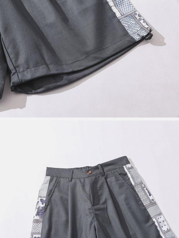 TALISHKO - Casual Loose Print Shorts - streetwear fashion, outfit ideas - talishko.com