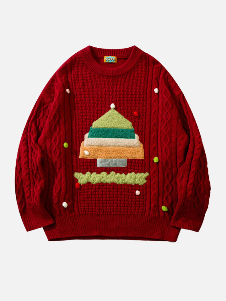 TALISHKO - Christmas Tree Design Sweater - streetwear fashion, outfit ideas - talishko.com