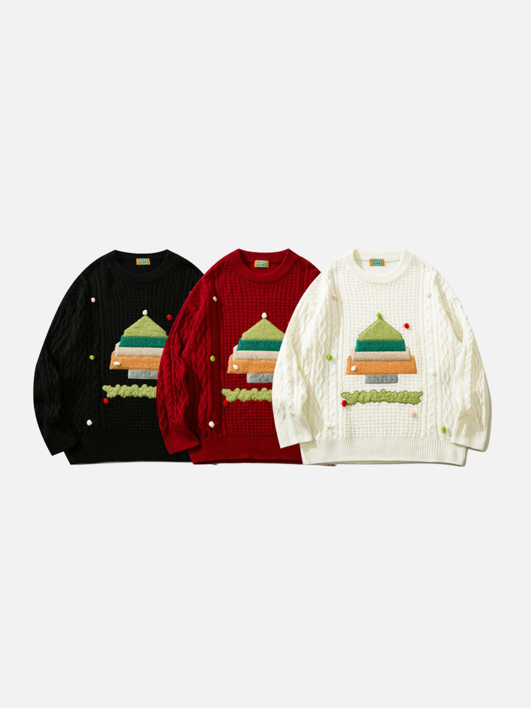 TALISHKO - Christmas Tree Design Sweater - streetwear fashion, outfit ideas - talishko.com