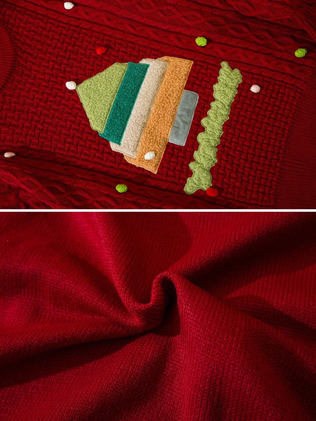 TALISHKO - Christmas Tree Design Sweater - streetwear fashion, outfit ideas - talishko.com
