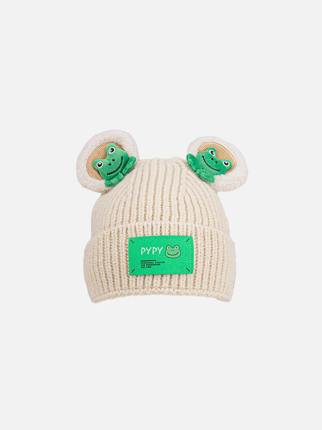 TALISHKO - Cute Cartoon 3D Frog Knitting Hat - streetwear fashion, outfit ideas - talishko.com