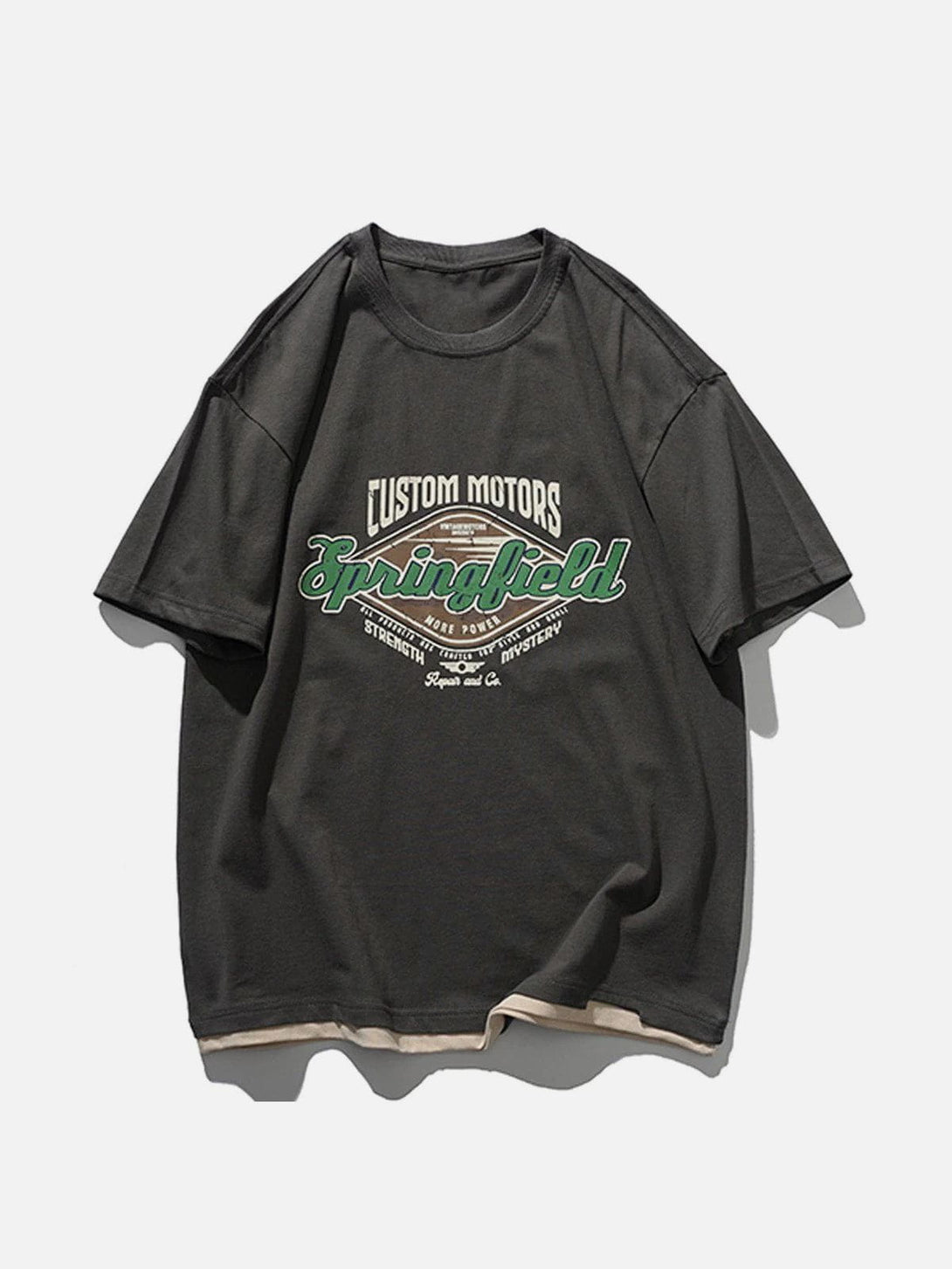 TALISHKO - Diamond Letter Graphic Tee - streetwear fashion, outfit ideas - talishko.com