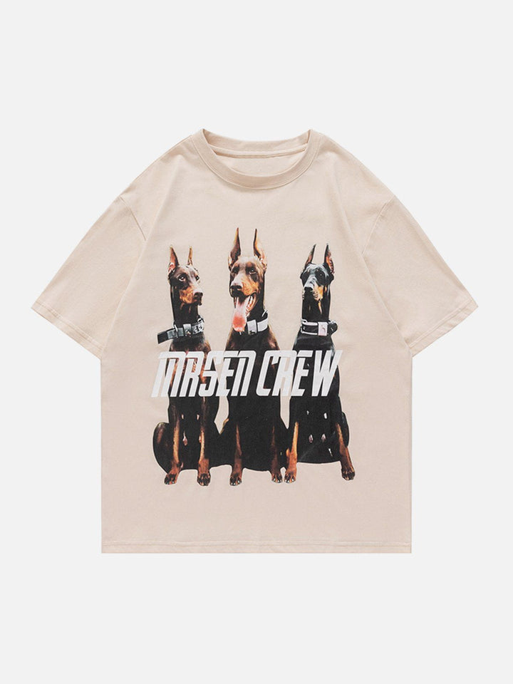 TALISHKO - Doberman Pinscher Print Tee - streetwear fashion, outfit ideas - talishko.com