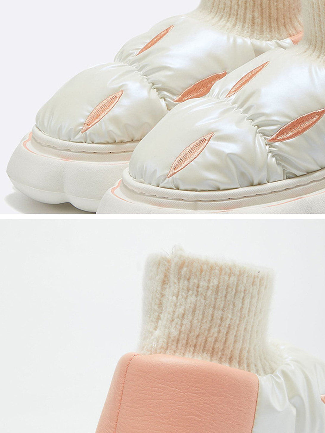 TALISHKO - Fantastic Design Latex Cotton-padded Shoes - streetwear fashion, outfit ideas - talishko.com