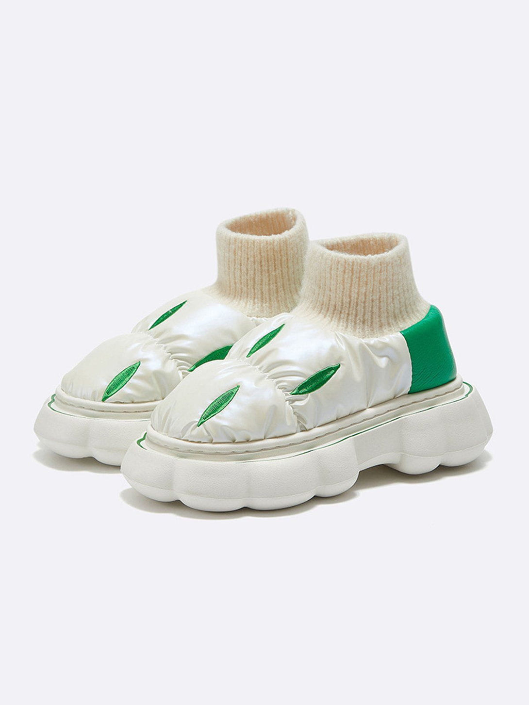 TALISHKO - Fantastic Design Latex Cotton-padded Shoes - streetwear fashion, outfit ideas - talishko.com