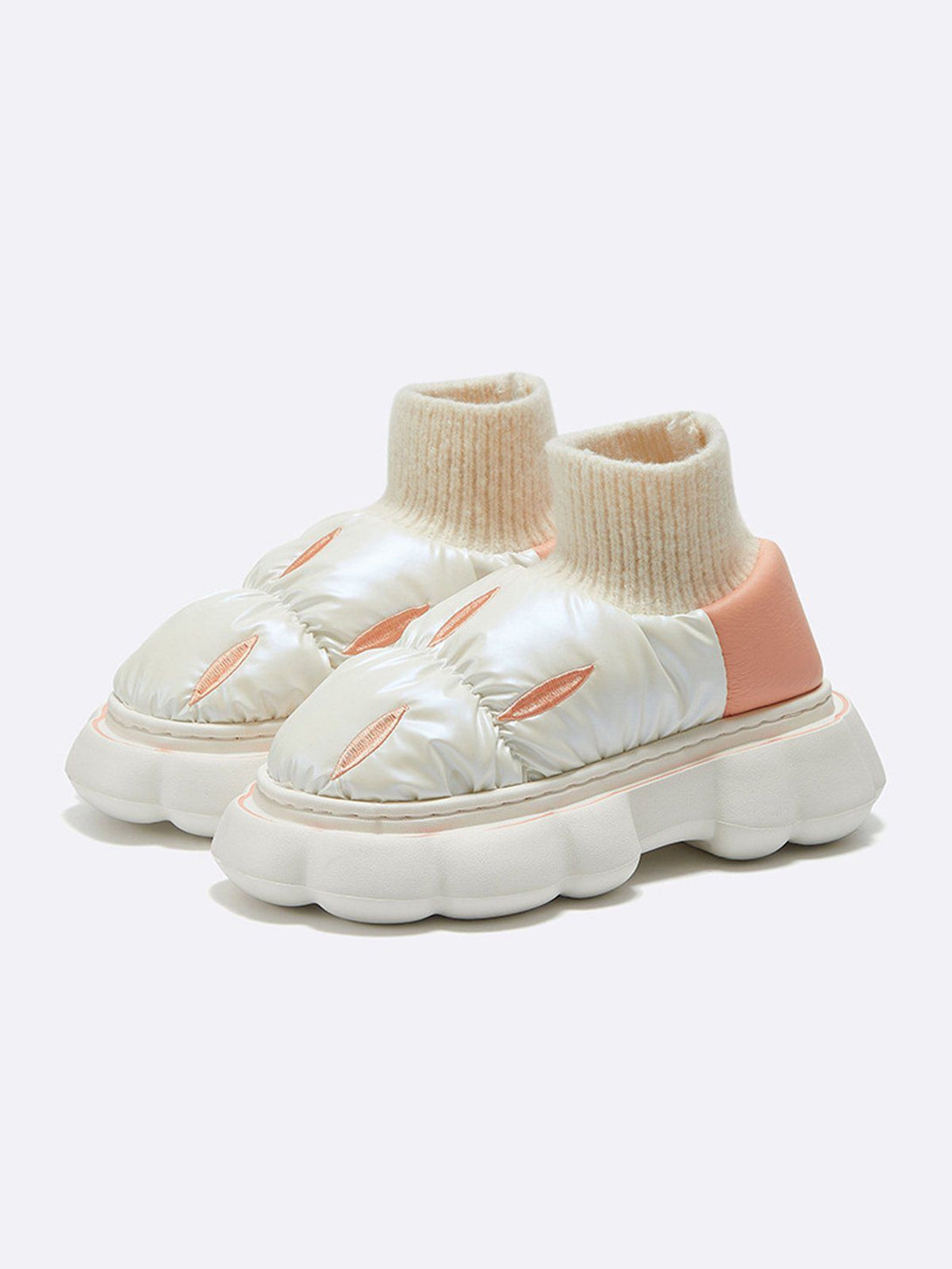 TALISHKO - Fantastic Design Latex Cotton-padded Shoes - streetwear fashion, outfit ideas - talishko.com