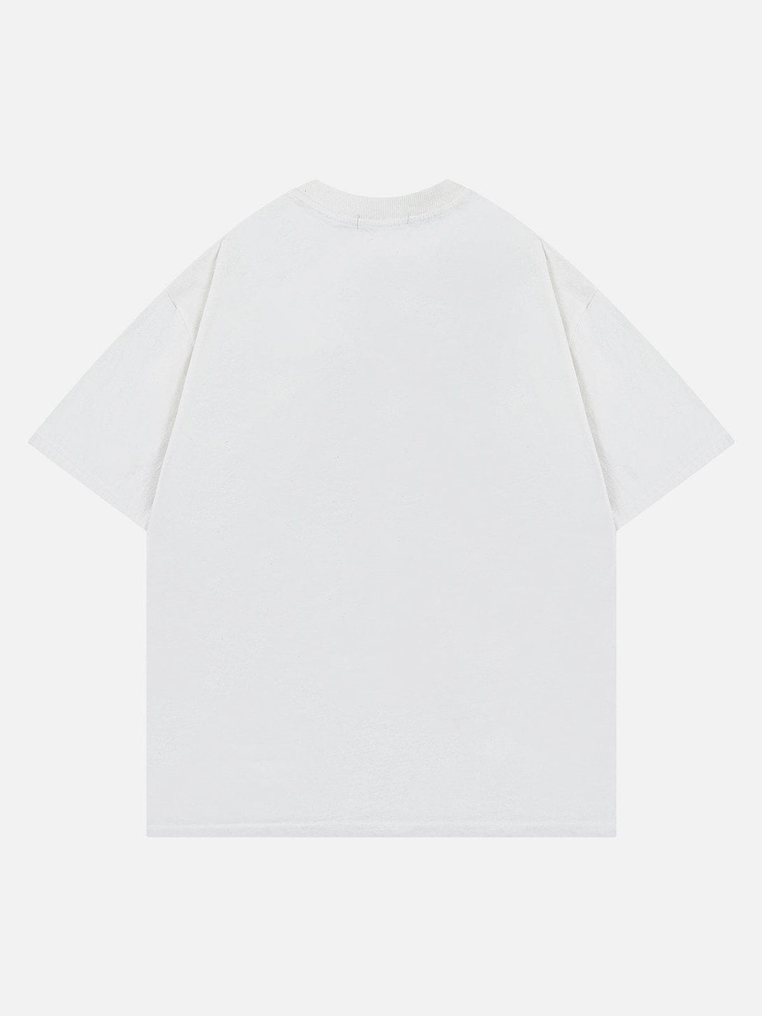 TALISHKO - Fuzzy Font Print Washed Tee - streetwear fashion, outfit ideas - talishko.com