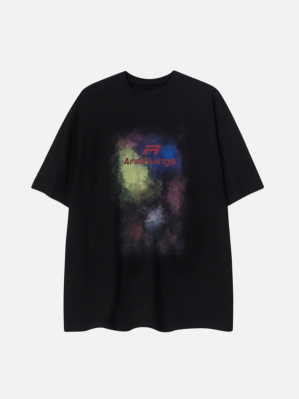 TALISHKO - Galaxy Print Tee - streetwear fashion, outfit ideas - talishko.com