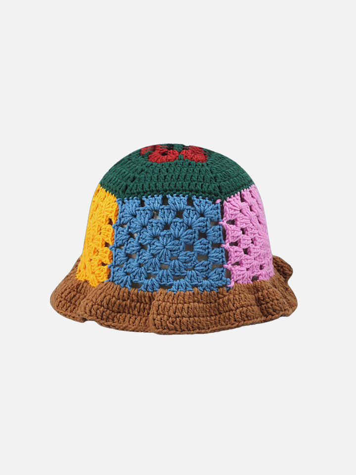 TALISHKO - Handmade Crochet Open Knit Bucket Hat - streetwear fashion, outfit ideas - talishko.com