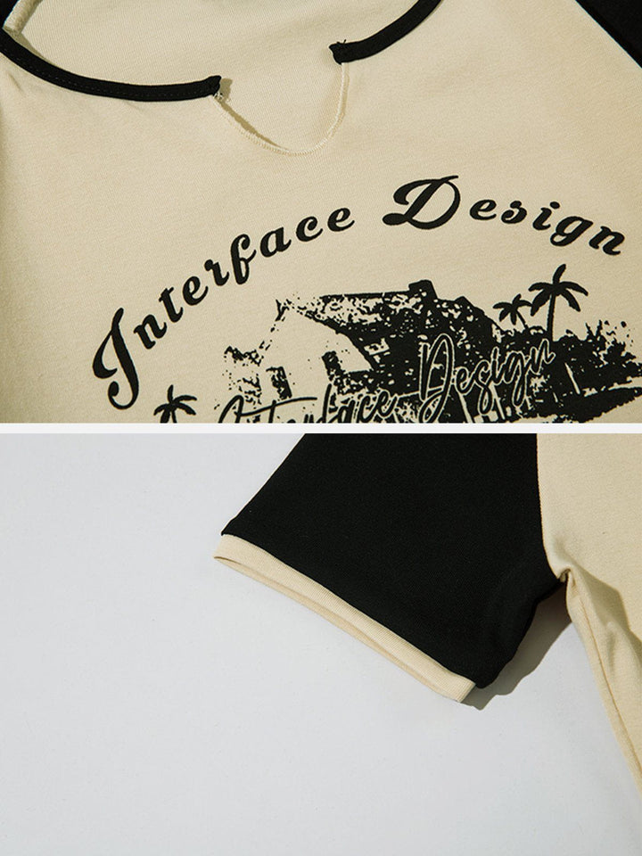 TALISHKO - Landscape Print Tee - streetwear fashion, outfit ideas - talishko.com