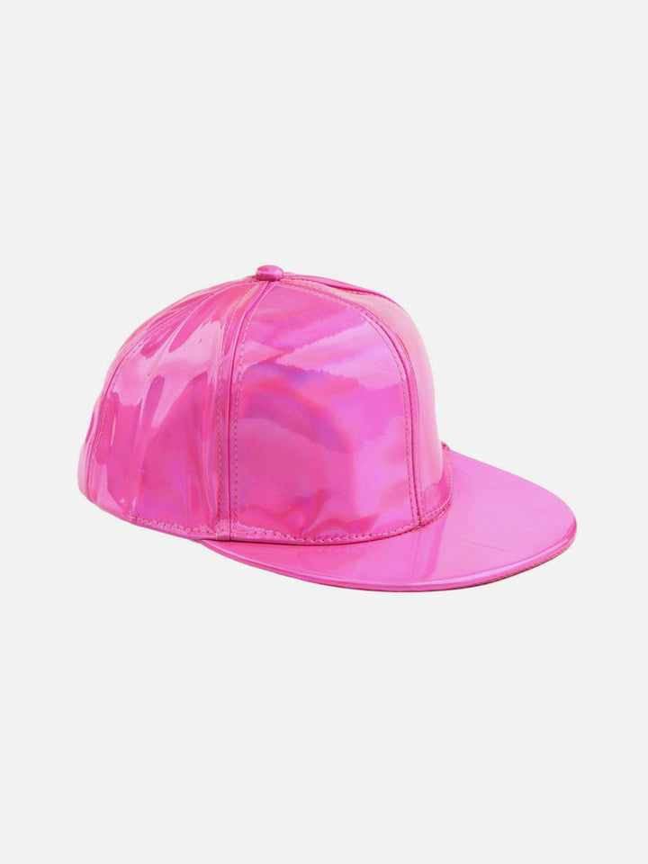 TALISHKO - Laser PU Rainbow Baseball Cap - streetwear fashion, outfit ideas - talishko.com