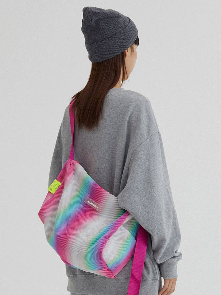 TALISHKO - Laser Rose Gradient Bag - streetwear fashion, outfit ideas - talishko.com