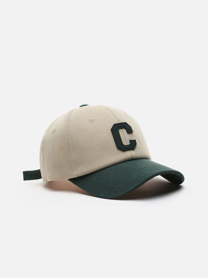 TALISHKO - Letter "C" Baseball Cap - streetwear fashion, outfit ideas - talishko.com