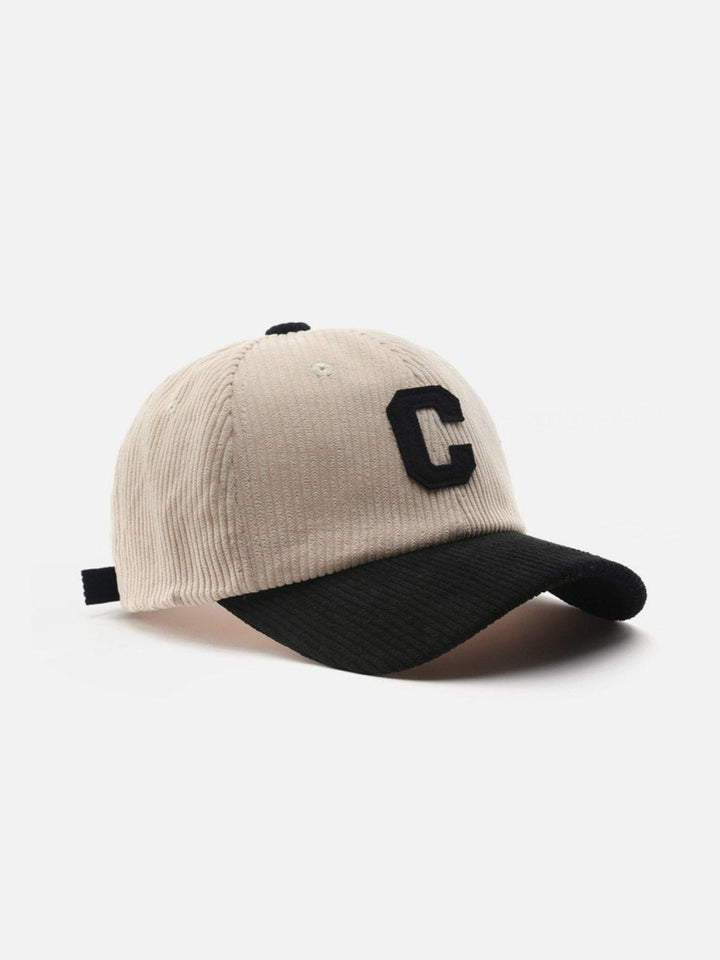 TALISHKO - Letter C Patchwork Hat - streetwear fashion, outfit ideas - talishko.com