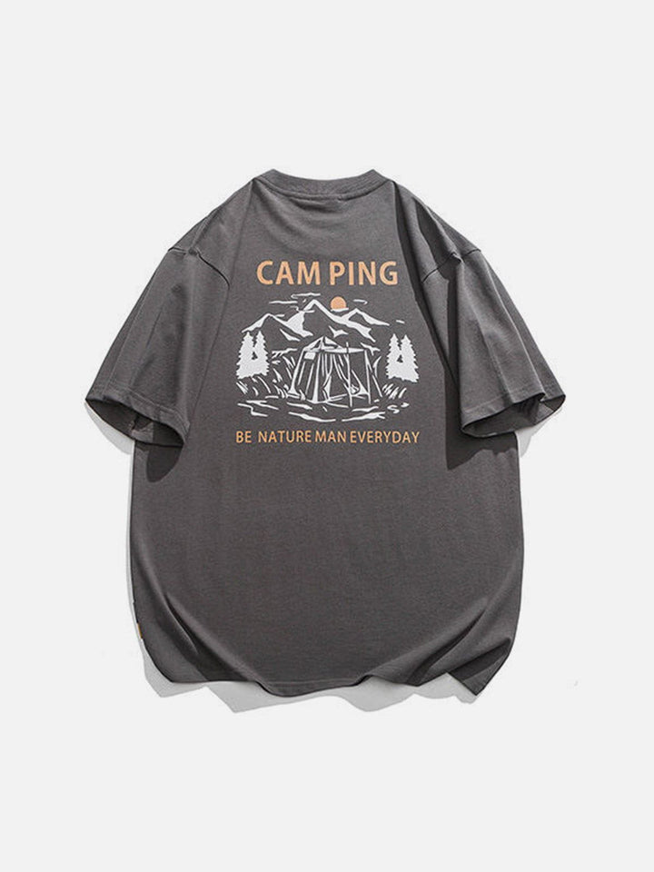 TALISHKO - Mountain Camping Graphic Tee - streetwear fashion, outfit ideas - talishko.com