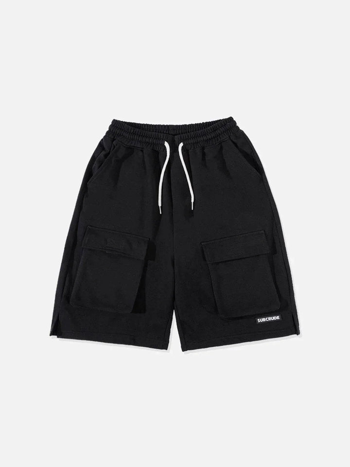 TALISHKO - Multi-Pocket Drawstring Shorts - streetwear fashion, outfit ideas - talishko.com