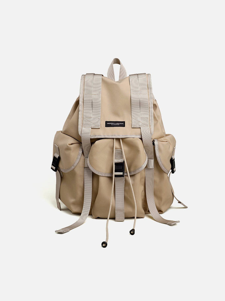 TALISHKO - Multi-Pocket Strapped Shoulder Bag - streetwear fashion, outfit ideas - talishko.com