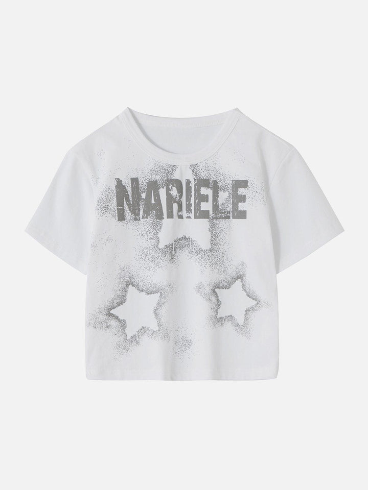 TALISHKO - NARIELE Print Regular Tee - streetwear fashion, outfit ideas - talishko.com