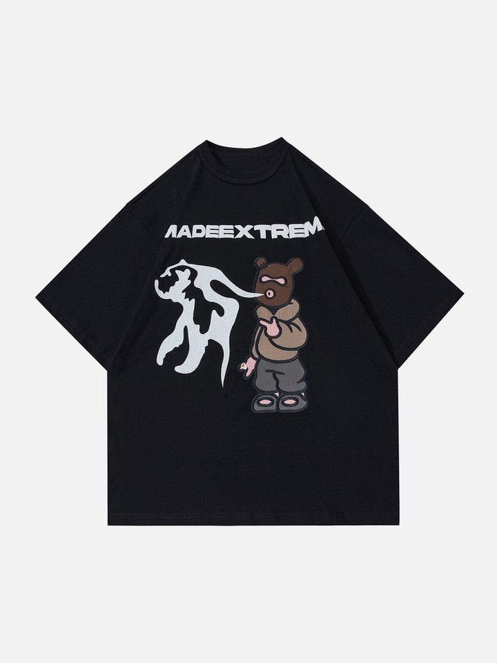 TALISHKO - Pistol Bear Graphic Tee - streetwear fashion, outfit ideas - talishko.com