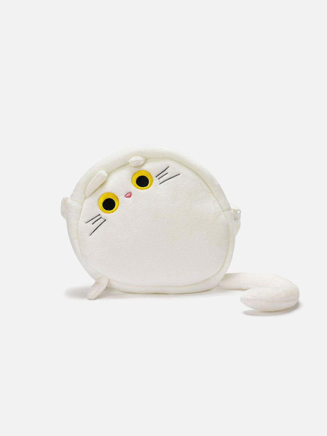 TALISHKO - Plush Cat Crossbody Bag - streetwear fashion, outfit ideas - talishko.com