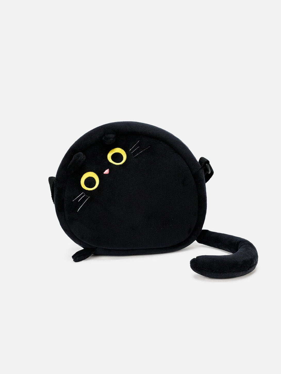 TALISHKO - Plush Cat Crossbody Bag - streetwear fashion, outfit ideas - talishko.com