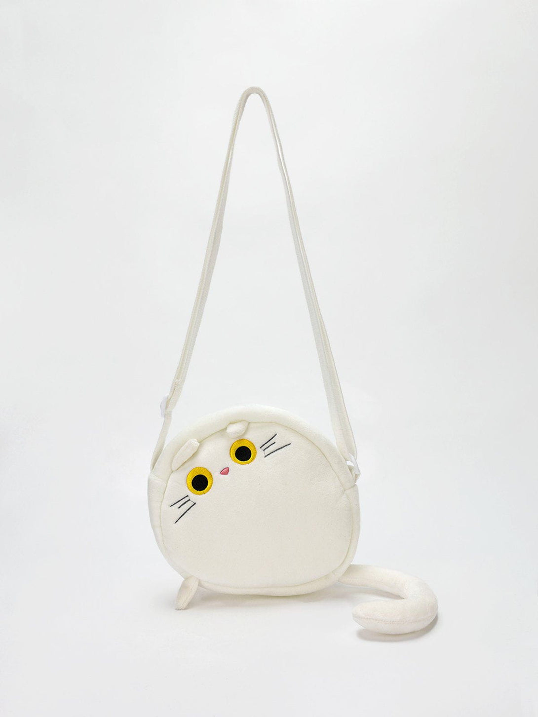 TALISHKO - Plush Cat Crossbody Bag - streetwear fashion, outfit ideas - talishko.com