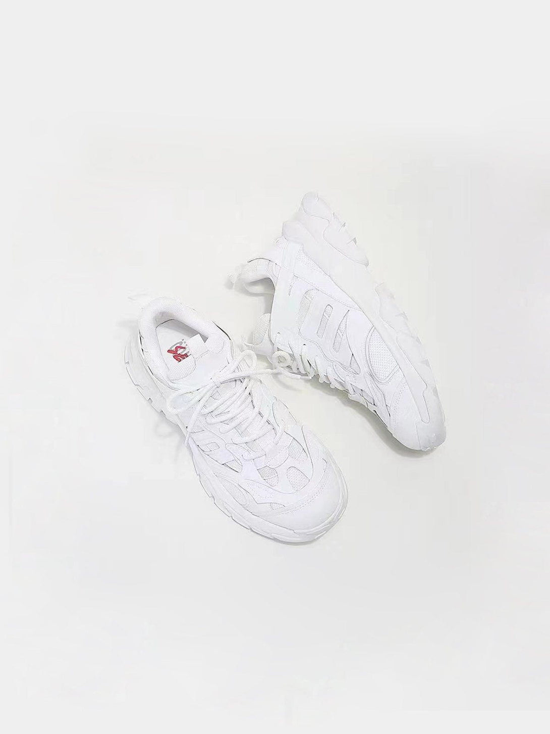 TALISHKO - Solid Color Mesh Sneakers - streetwear fashion, outfit ideas - talishko.com
