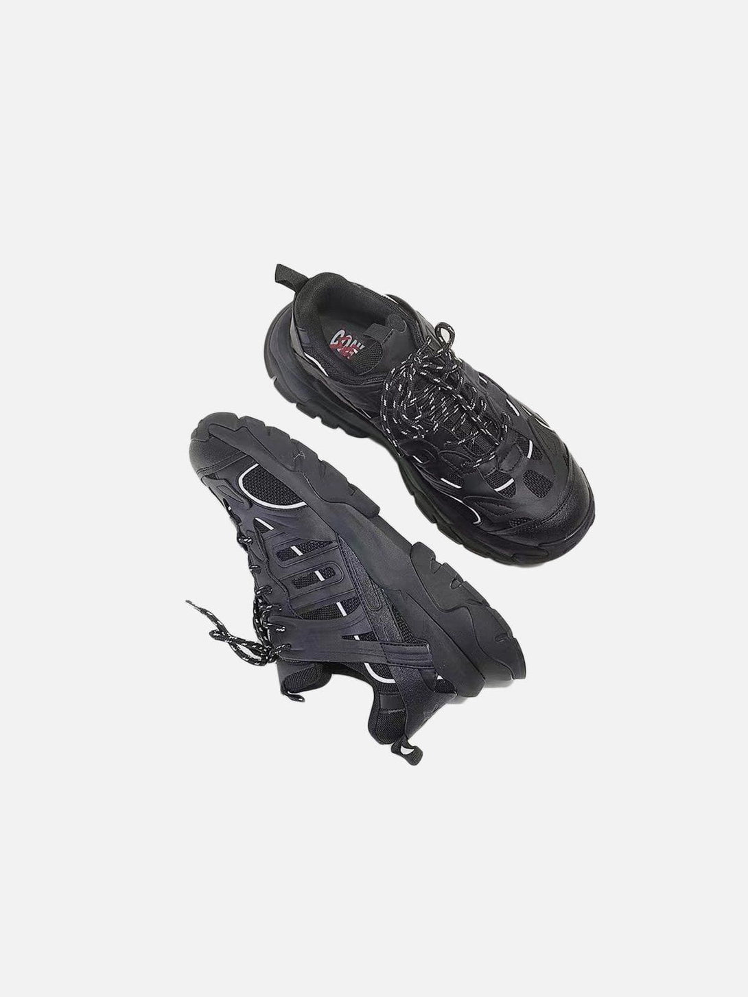 TALISHKO - Solid Color Mesh Sneakers - streetwear fashion, outfit ideas - talishko.com