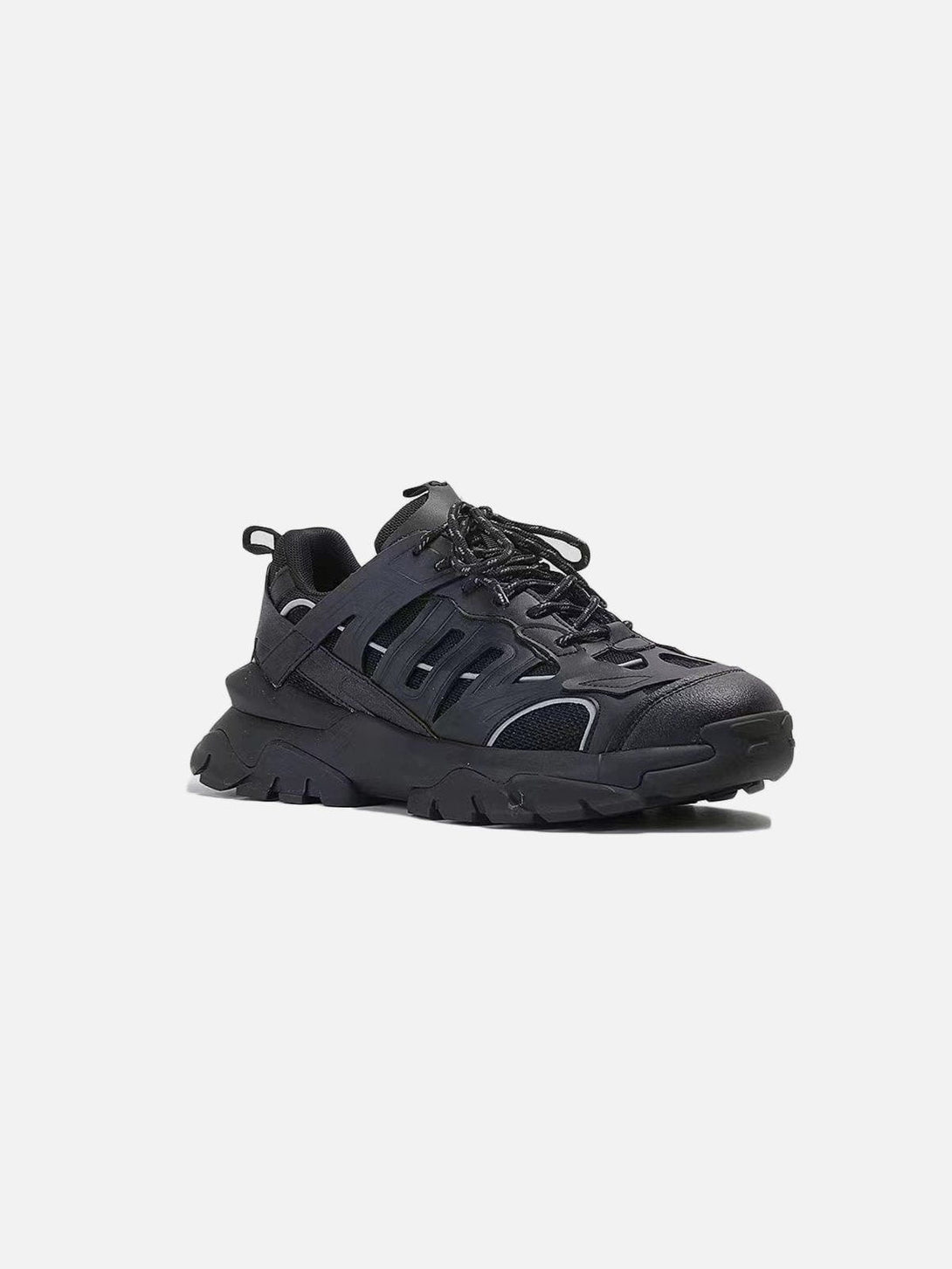 TALISHKO - Solid Color Mesh Sneakers - streetwear fashion, outfit ideas - talishko.com