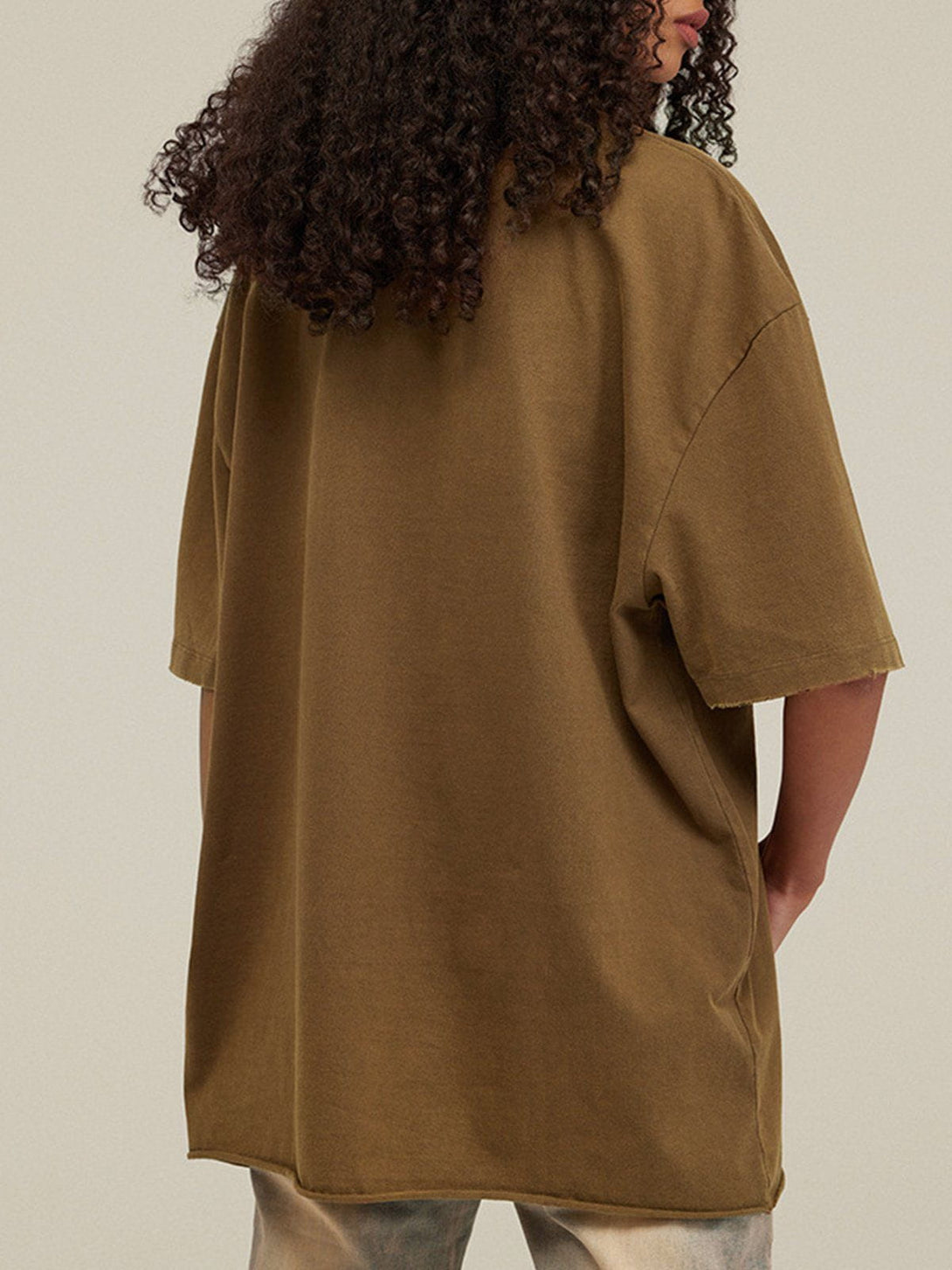 TALISHKO - Solid Color Pullover Tee - streetwear fashion, outfit ideas - talishko.com