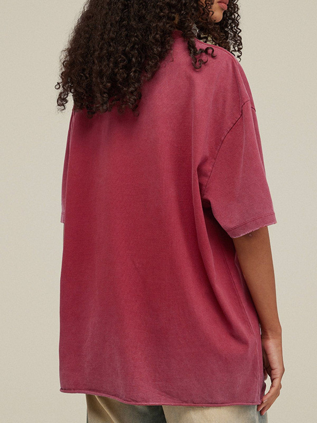 TALISHKO - Solid Color Pullover Tee - streetwear fashion, outfit ideas - talishko.com