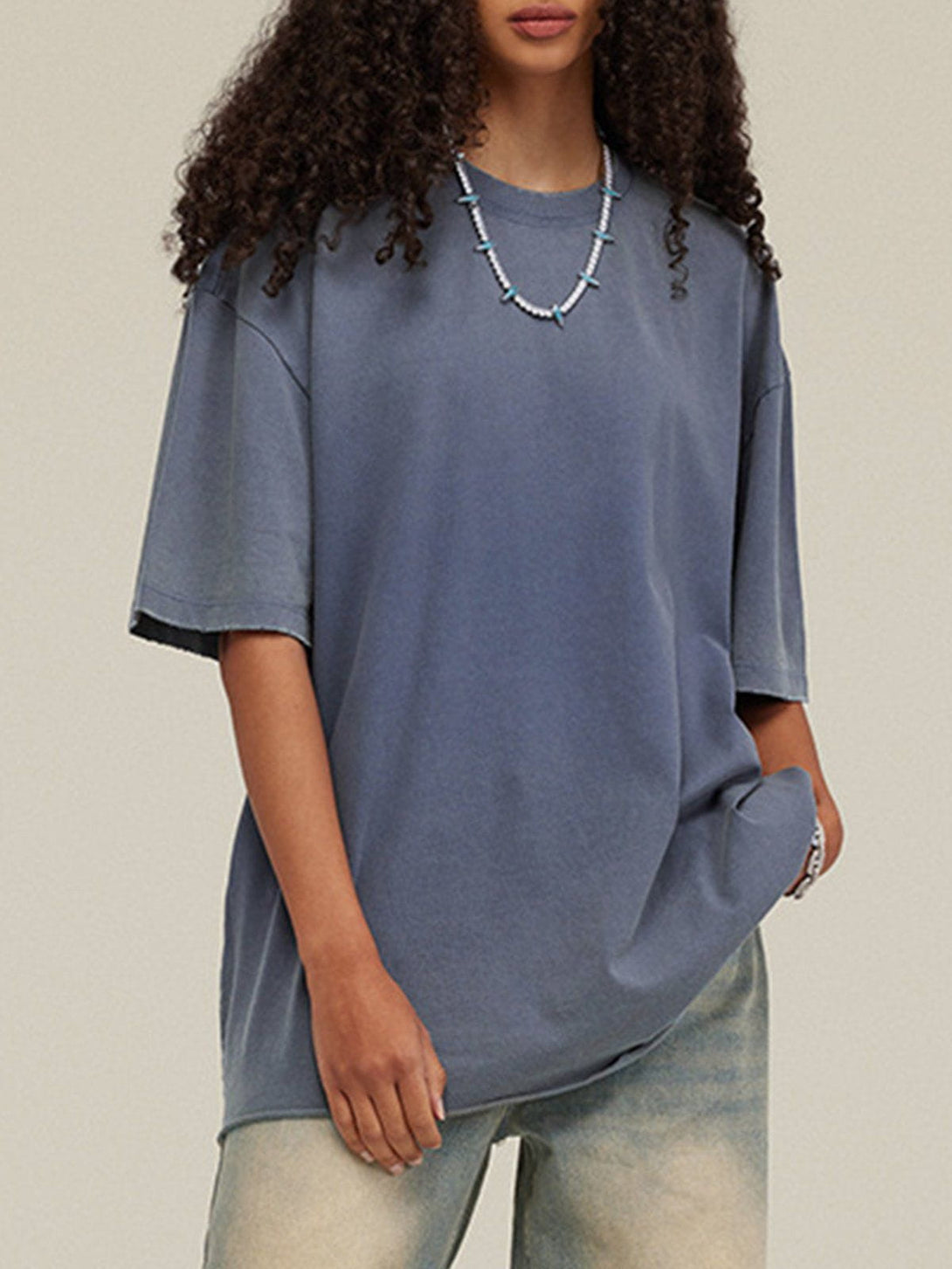 TALISHKO - Solid Color Pullover Tee - streetwear fashion, outfit ideas - talishko.com
