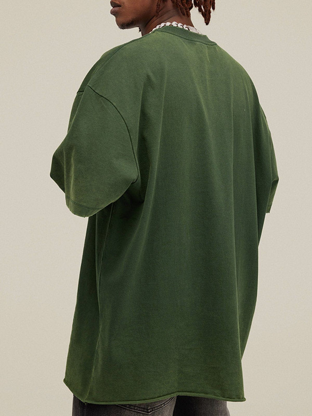TALISHKO - Solid Color Pullover Tee - streetwear fashion, outfit ideas - talishko.com