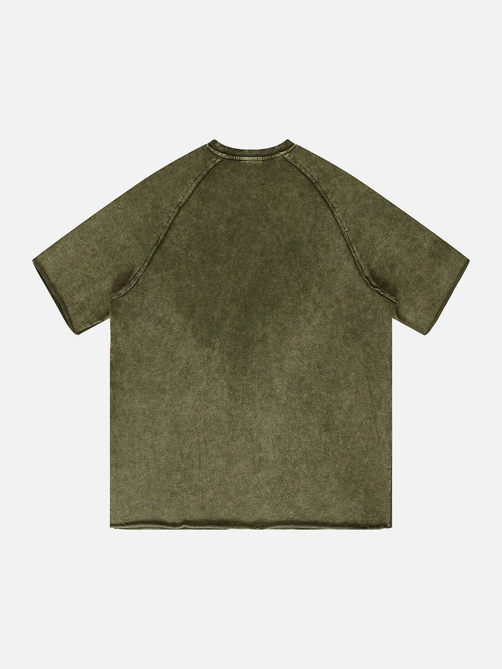 TALISHKO - Solid Washed Essential Tee - streetwear fashion, outfit ideas - talishko.com