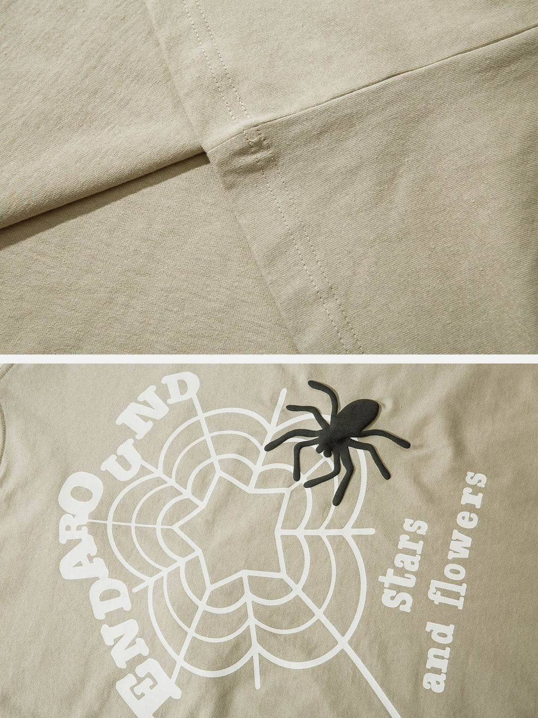 TALISHKO - Spider Foam Print Tee - streetwear fashion, outfit ideas - talishko.com