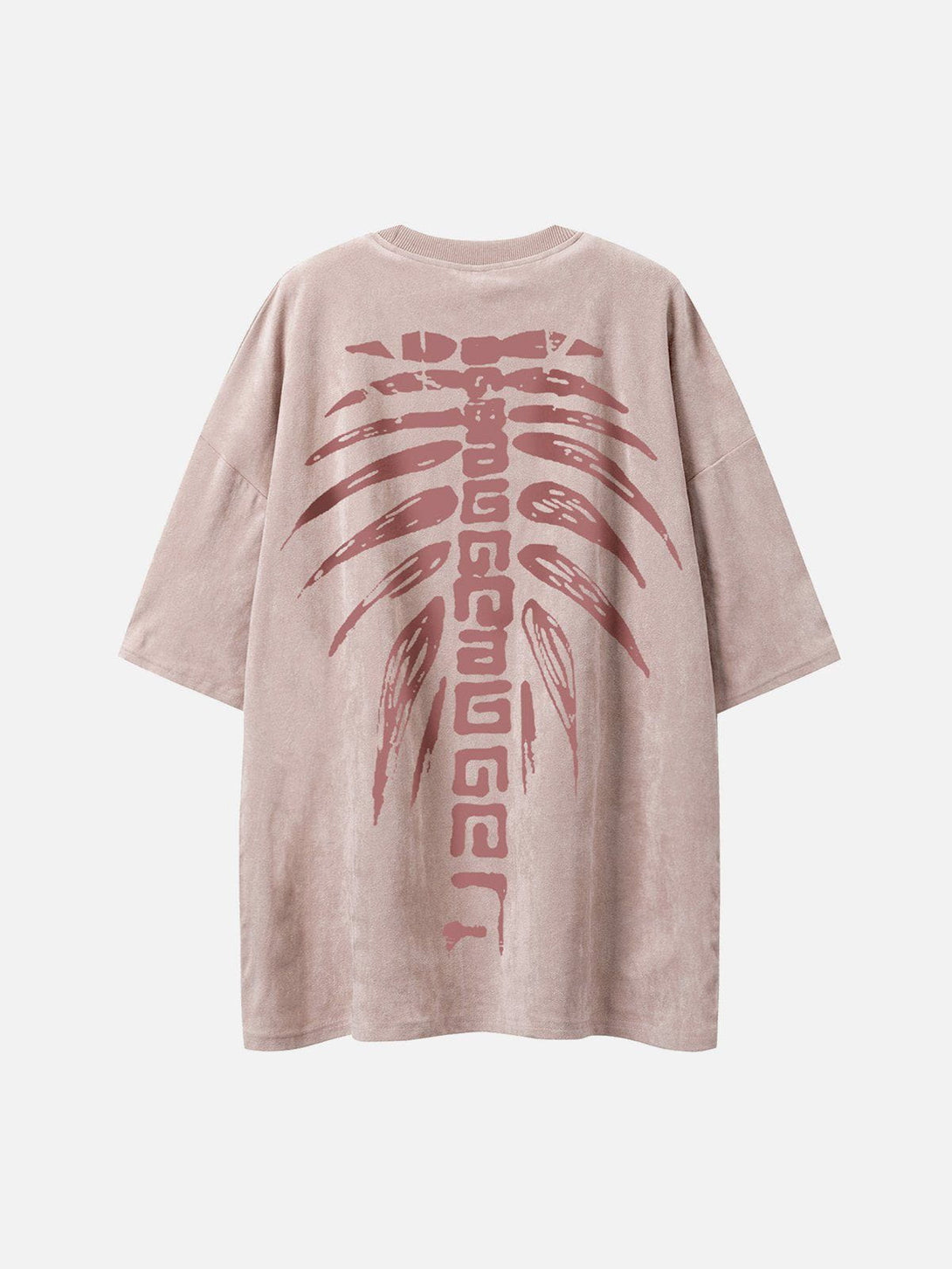 TALISHKO - Spine Skeleton Print Tee - streetwear fashion, outfit ideas - talishko.com