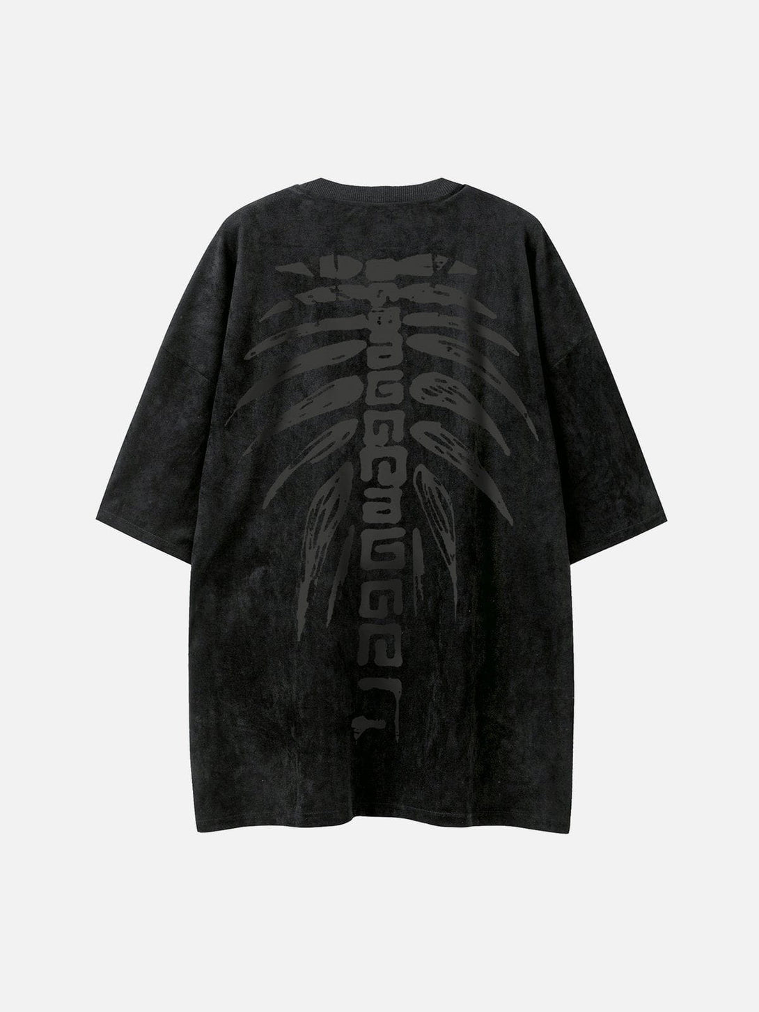 TALISHKO - Spine Skeleton Print Tee - streetwear fashion, outfit ideas - talishko.com