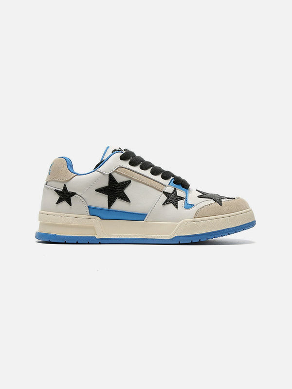 TALISHKO - Star Color Blocking Skate Shoes - streetwear fashion, outfit ideas - talishko.com