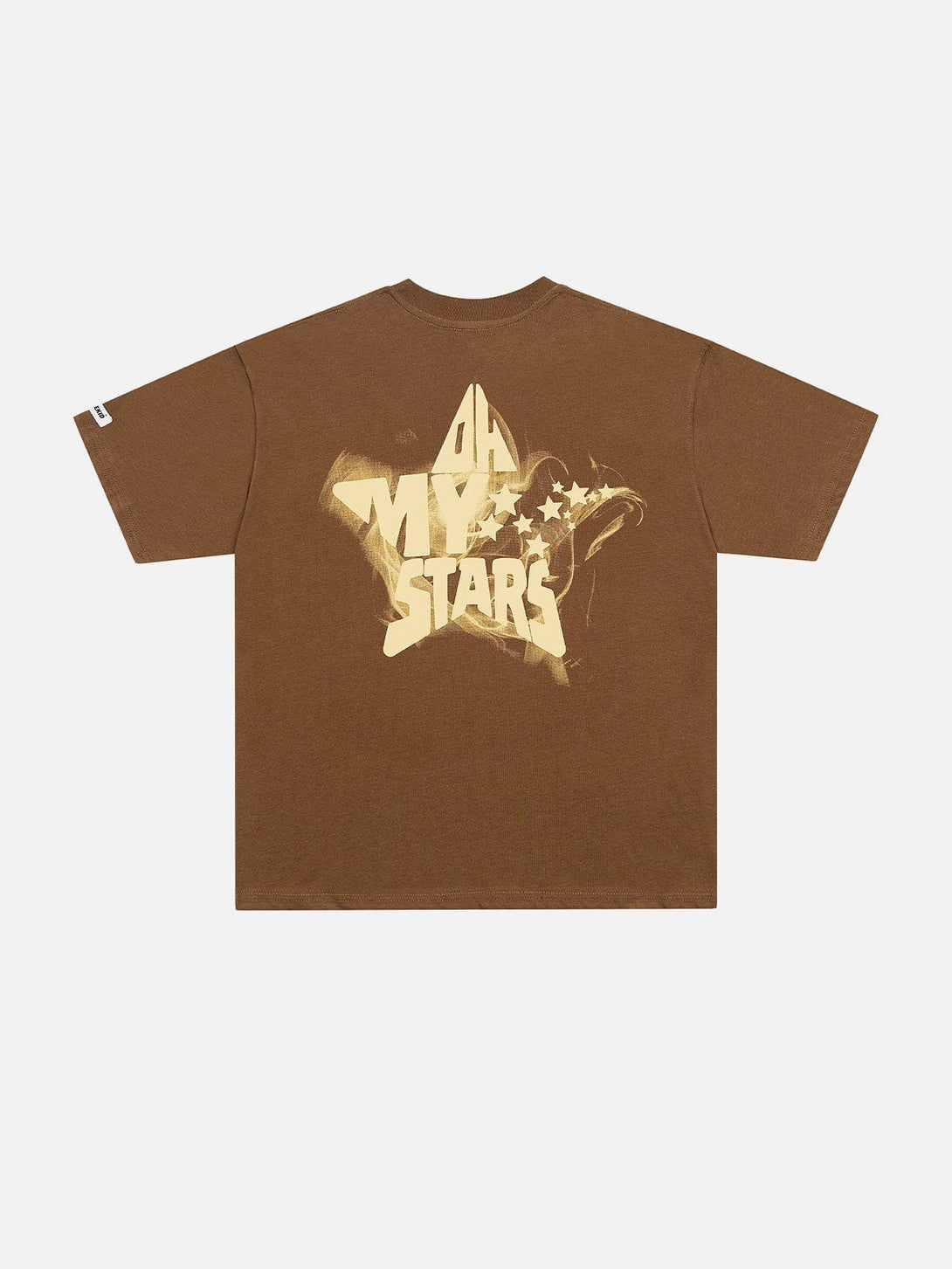 TALISHKO - Star Letter Print Tee - streetwear fashion, outfit ideas - talishko.com