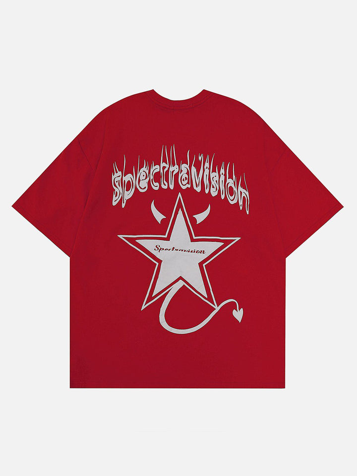 TALISHKO - Star Tail Graphic Tee - streetwear fashion, outfit ideas - talishko.com